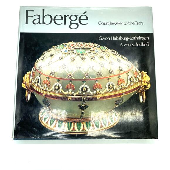 Faberge Court jeweler to‎ the Tzars First edition 1979 printed Hong Kong - Picture 1 of 9